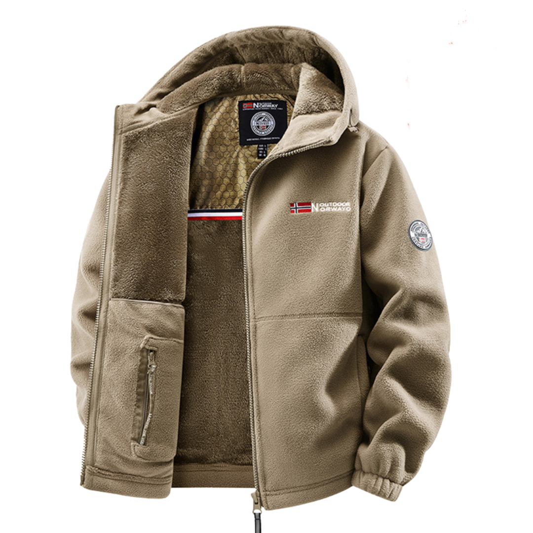Doudoune Homme Légère Déperlante Coupe-Vent Hiver - Kaki