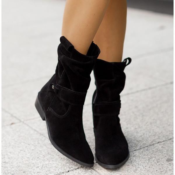 Elvire - Bottines Confort Zip Latéral