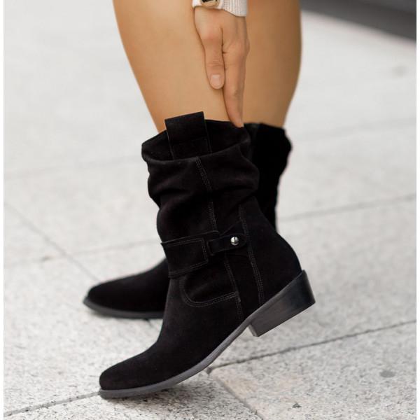 Elvire - Bottines Confort Zip Latéral