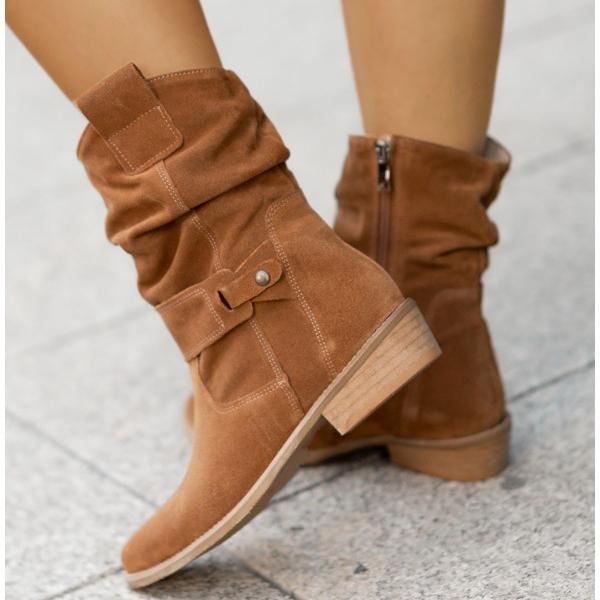 Elvire - Bottines Confort Zip Latéral