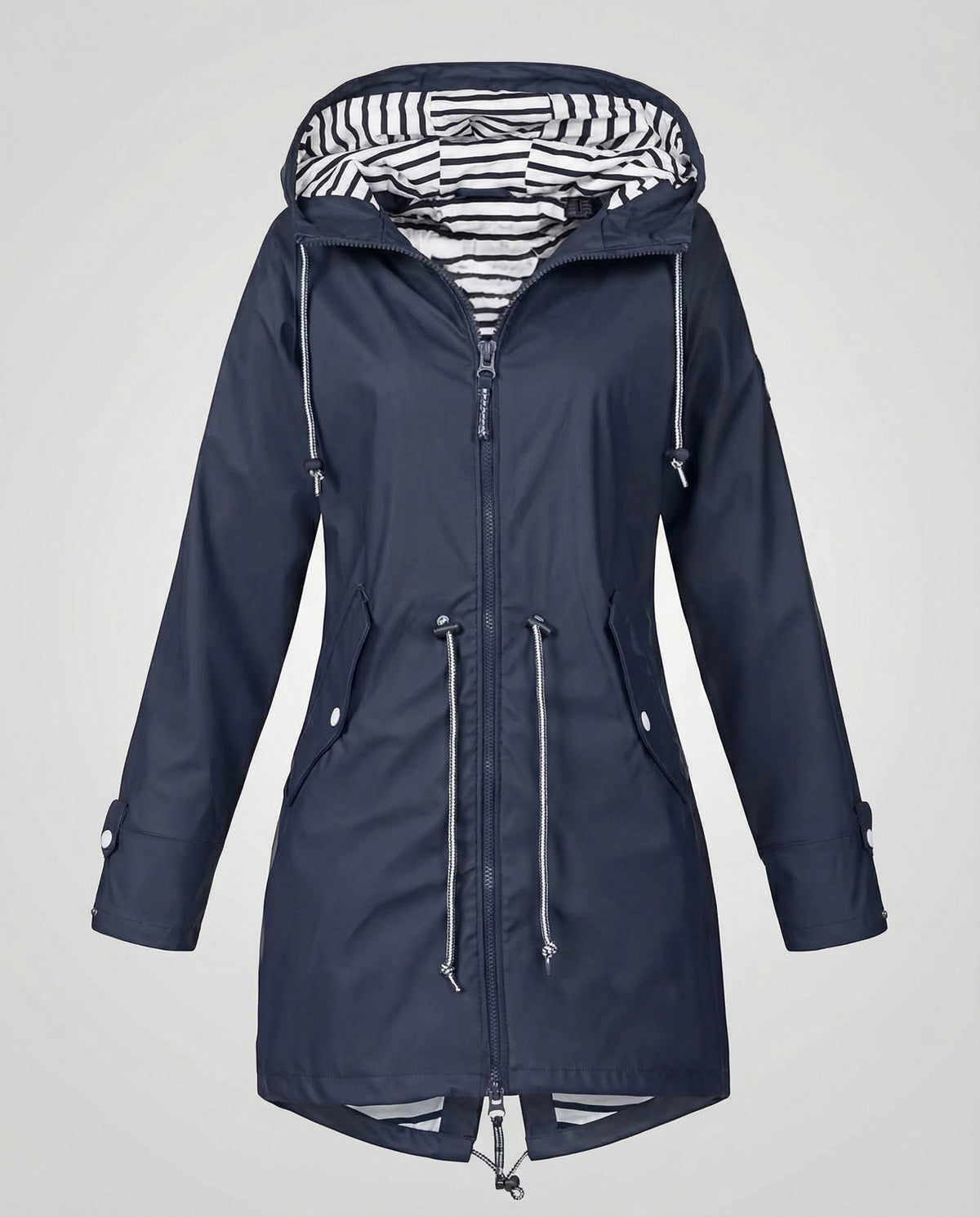 Émeline - Manteau Imperméable Capuche
