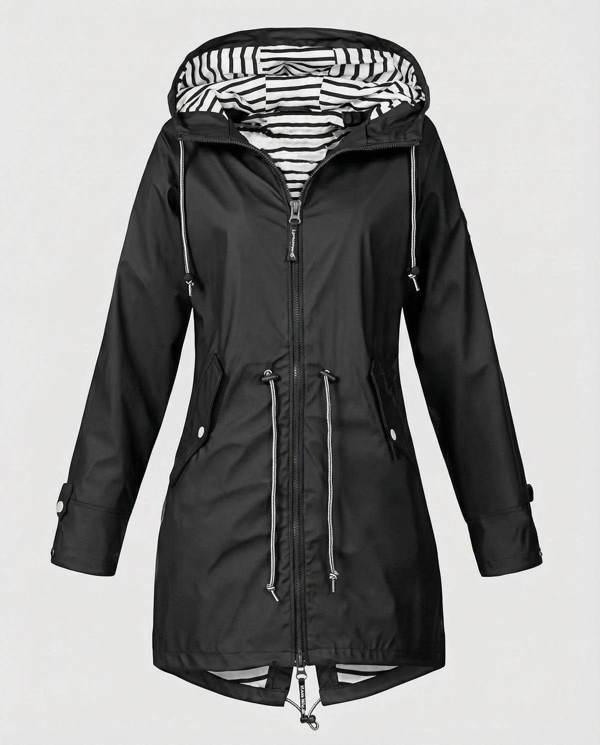Émeline - Manteau Imperméable Capuche
