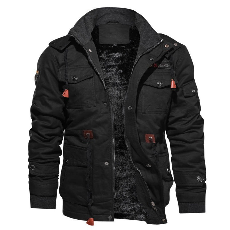 Emmanuel - Veste Hiver Cargo Polaire