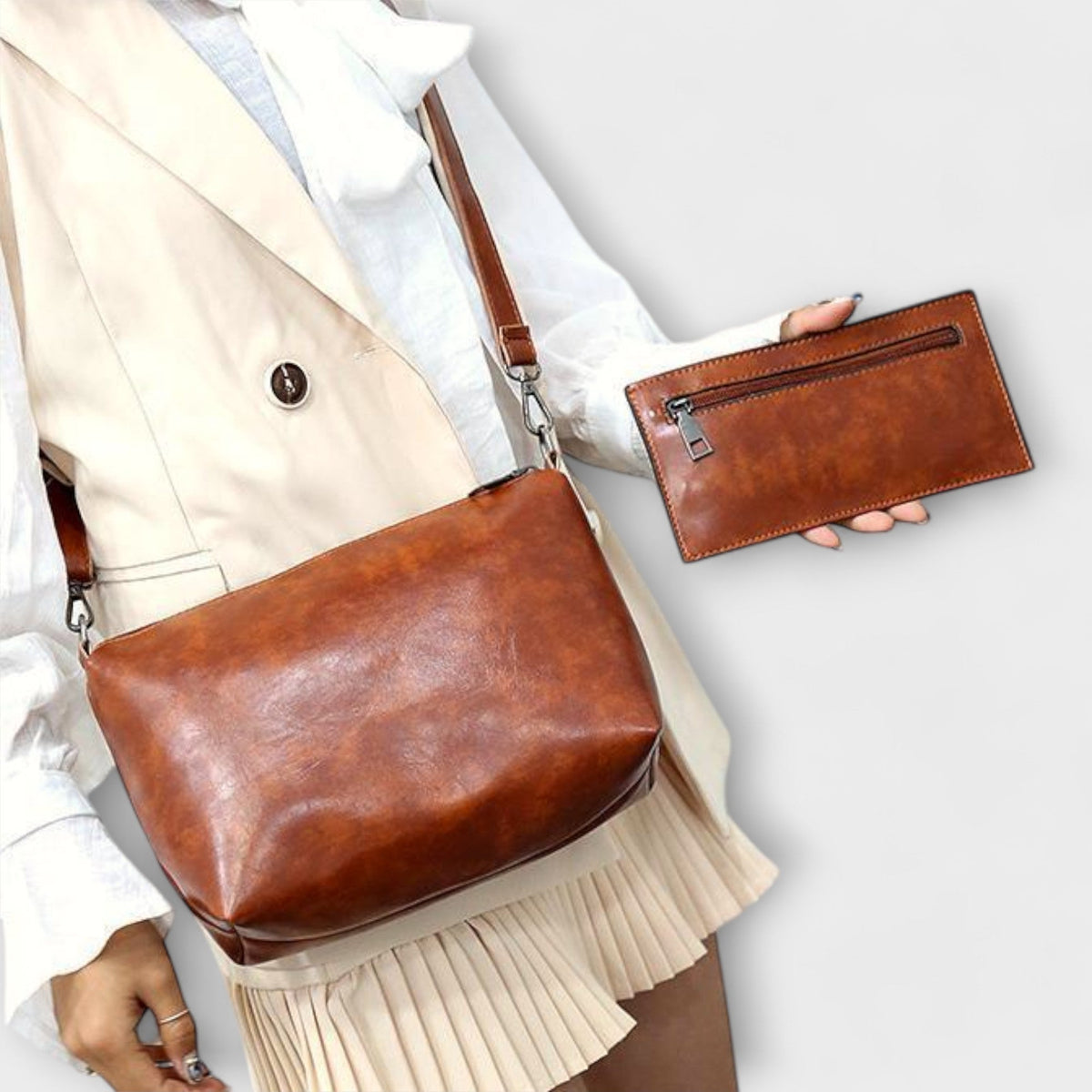 Juliette - Ensemble Sacs Cabas Cuir