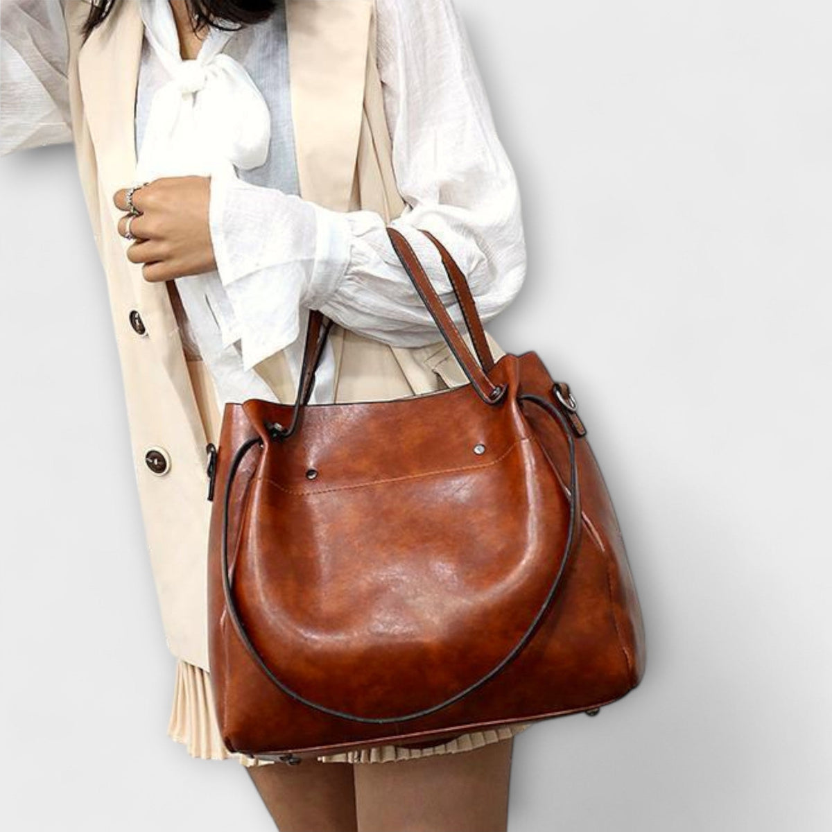 Juliette - Ensemble Sacs Cabas Cuir