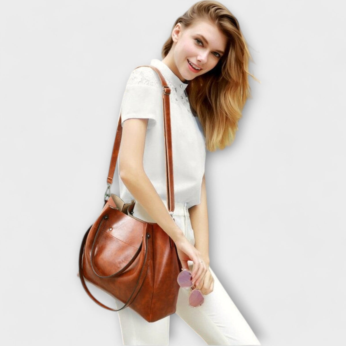 Juliette - Ensemble Sacs Cabas Cuir