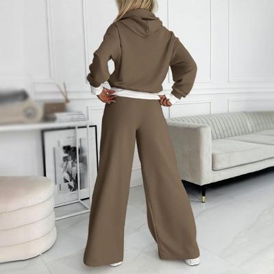Ensemble jogging femme sweat à capuche oversize