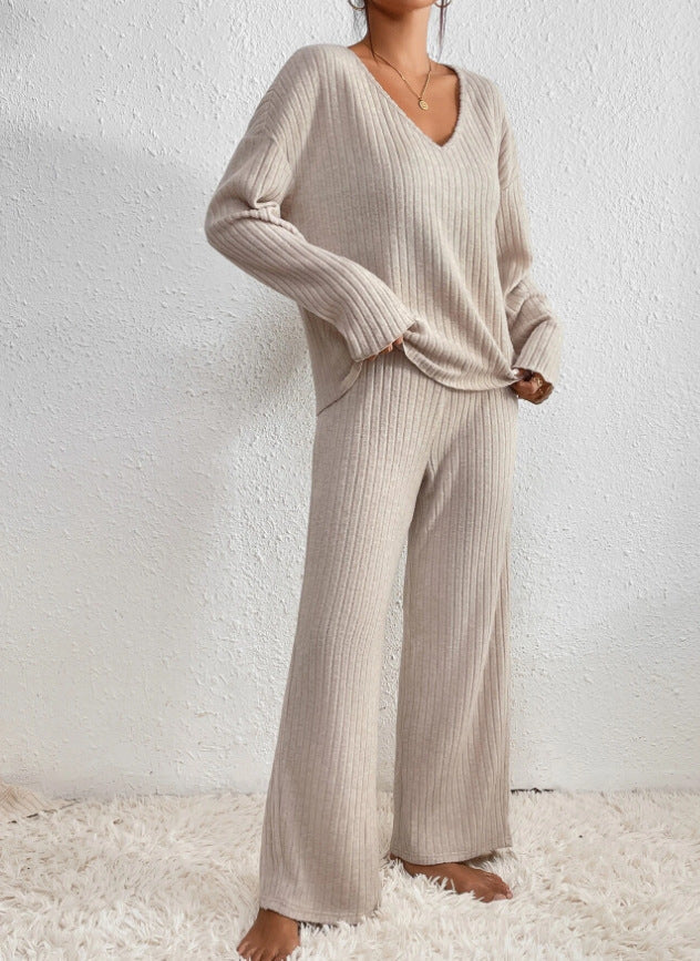 Anouk - Ensemble Pull Pantalon Côtelé