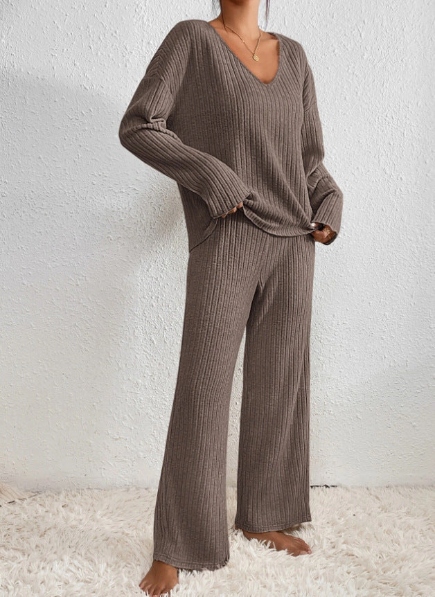 Anouk - Ensemble Pull Pantalon Côtelé