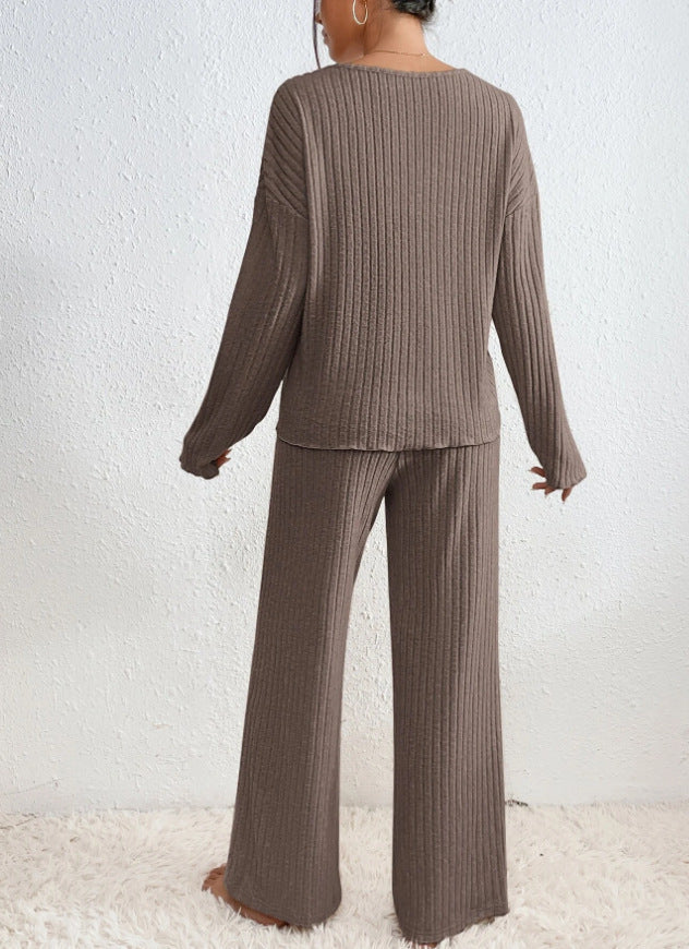 Anouk - Ensemble Pull Pantalon Côtelé