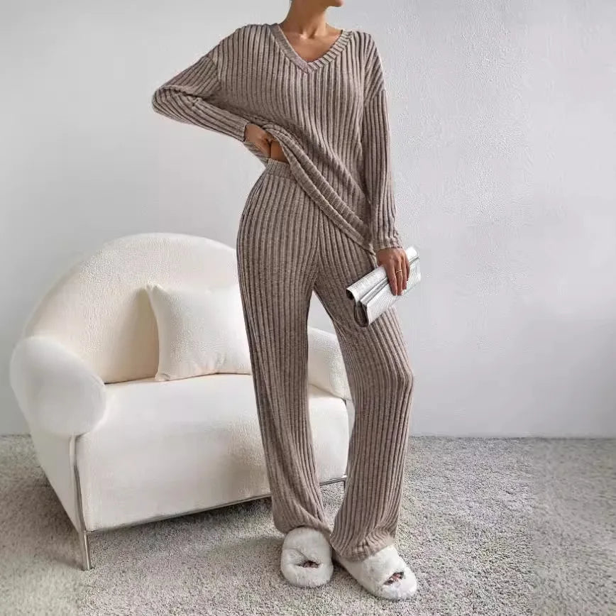 Anouk - Ensemble Pull Pantalon Côtelé