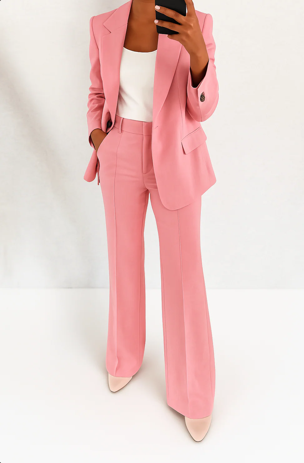 Ensemble Tailleur Blazer et Pantalon Femme