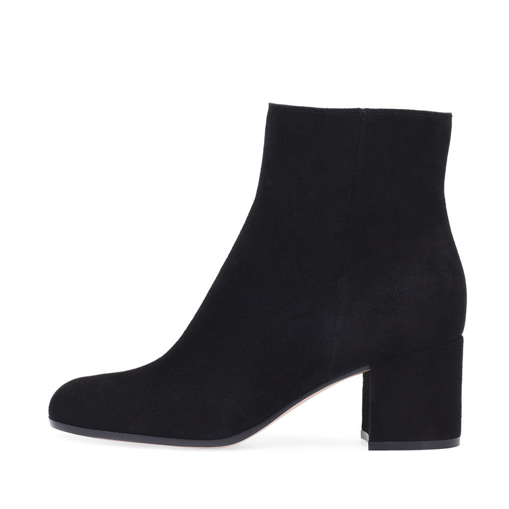 Fanchon - Bottines Talon Bloc Fourrées