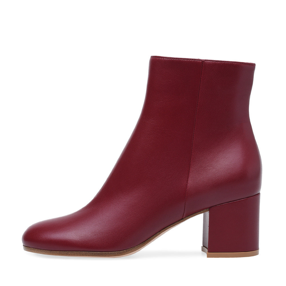 Fanchon - Bottines Talon Bloc Fourrées