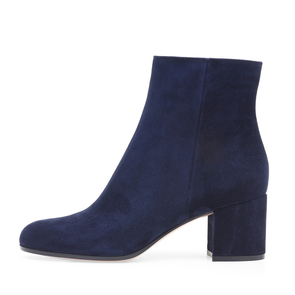 Fanchon - Bottines Talon Bloc Fourrées