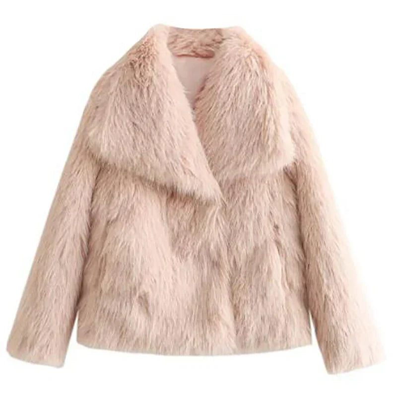 Francine - Veste Fausse Fourrure Courte
