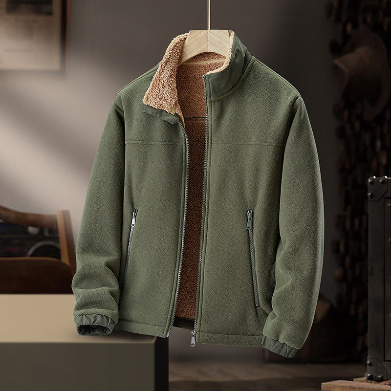 Gabriel - Veste Laine Col Montant