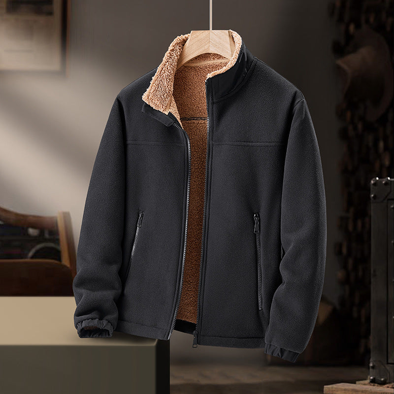 Gabriel - Veste Laine Col Montant