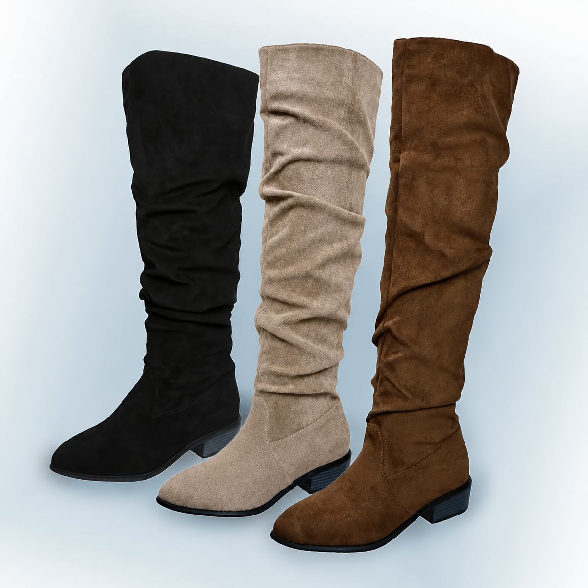 Gaëlle - Cuissardes Slouch Talon Bloc