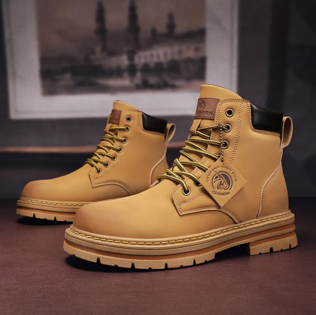Gaspard - Bottines Cuir Lacées