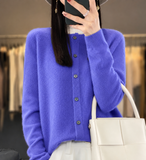 Gilet boutonné femme cardigan doux
