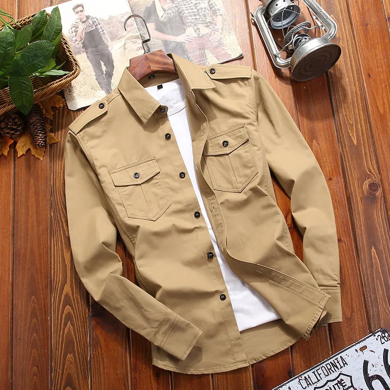 Guillaume - Chemise Militaire Poches
