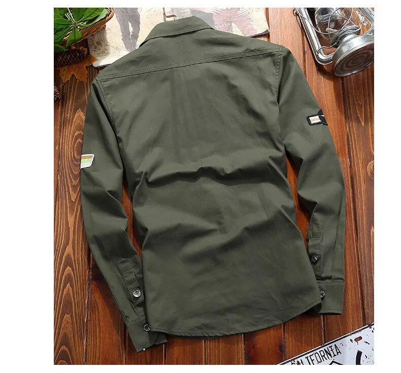Guillaume - Chemise Militaire Poches