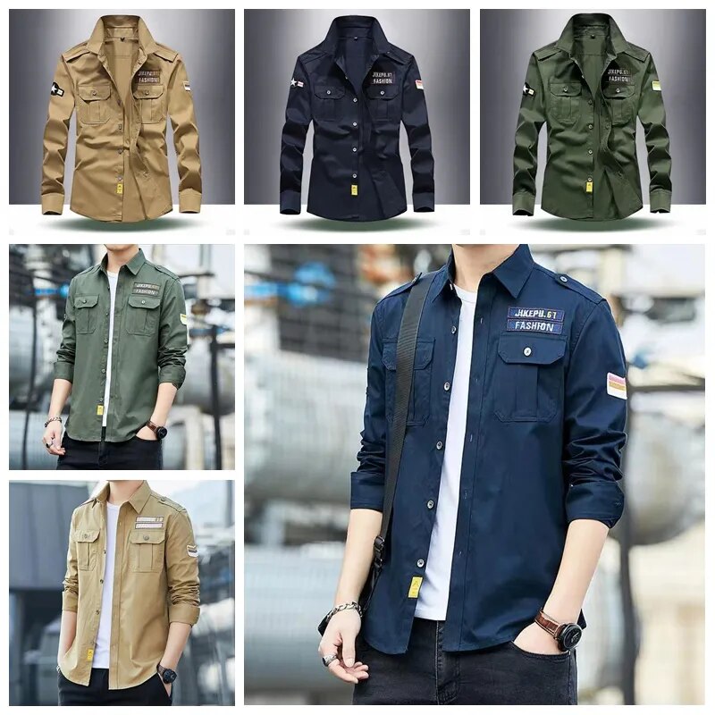 Guillaume - Chemise Militaire Poches