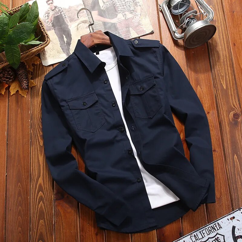 Guillaume - Chemise Militaire Poches