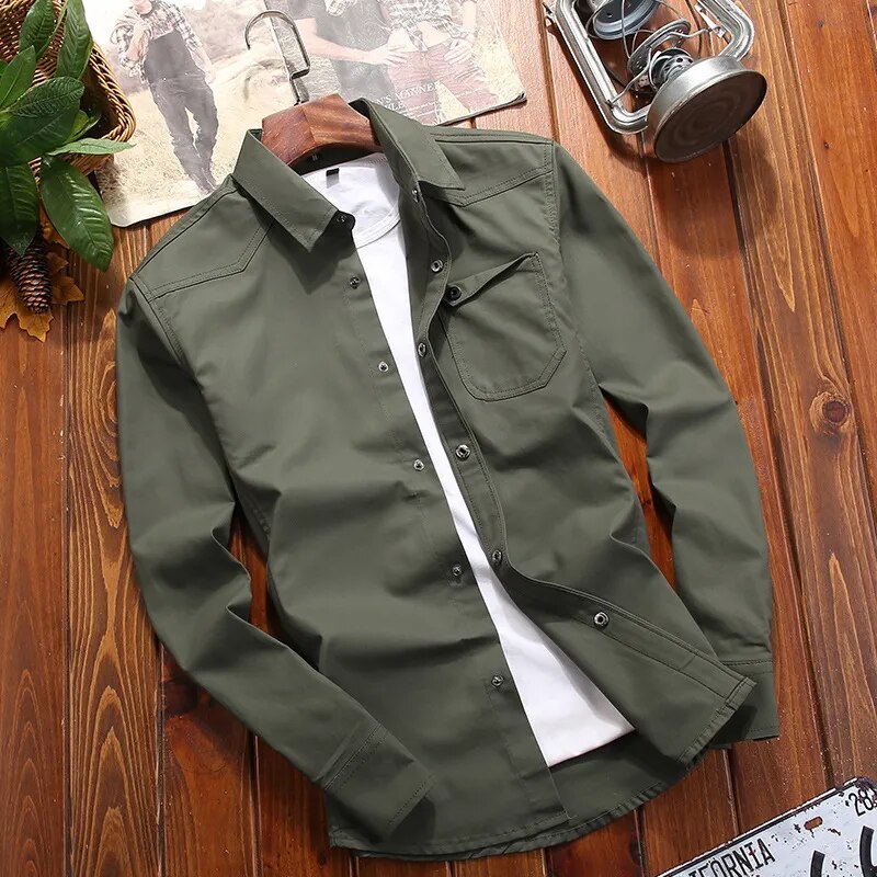 Guillaume - Chemise Militaire Poches