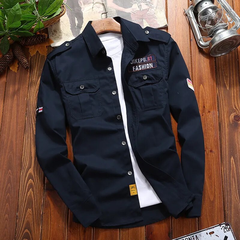 Guillaume - Chemise Militaire Poches