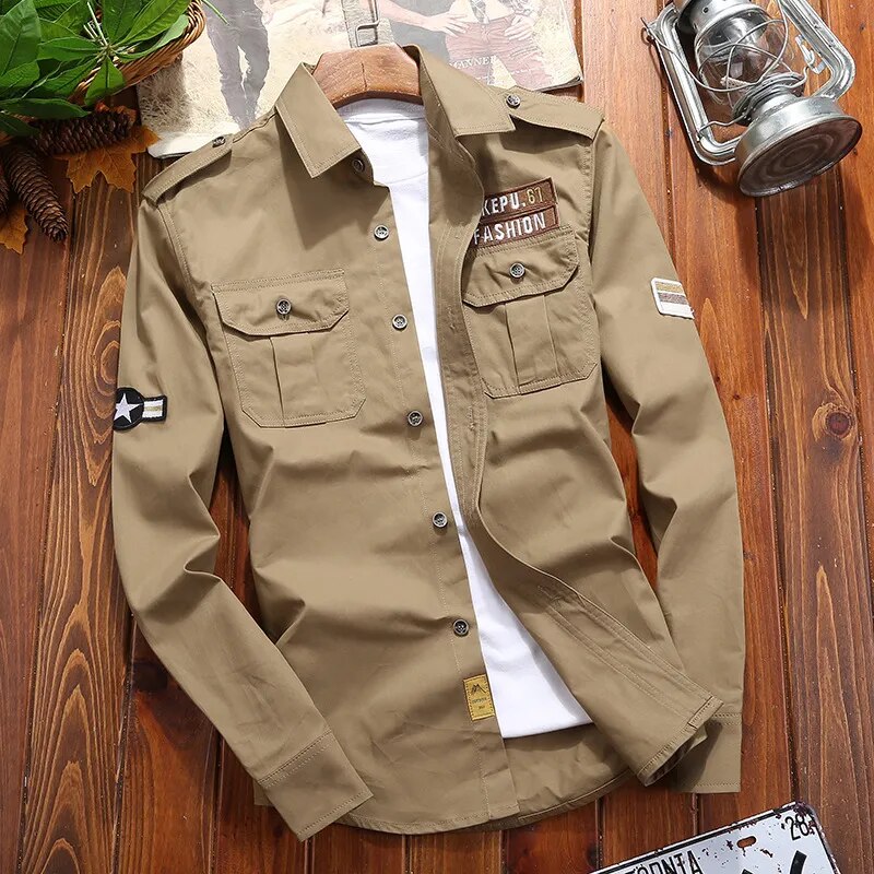 Guillaume - Chemise Militaire Poches