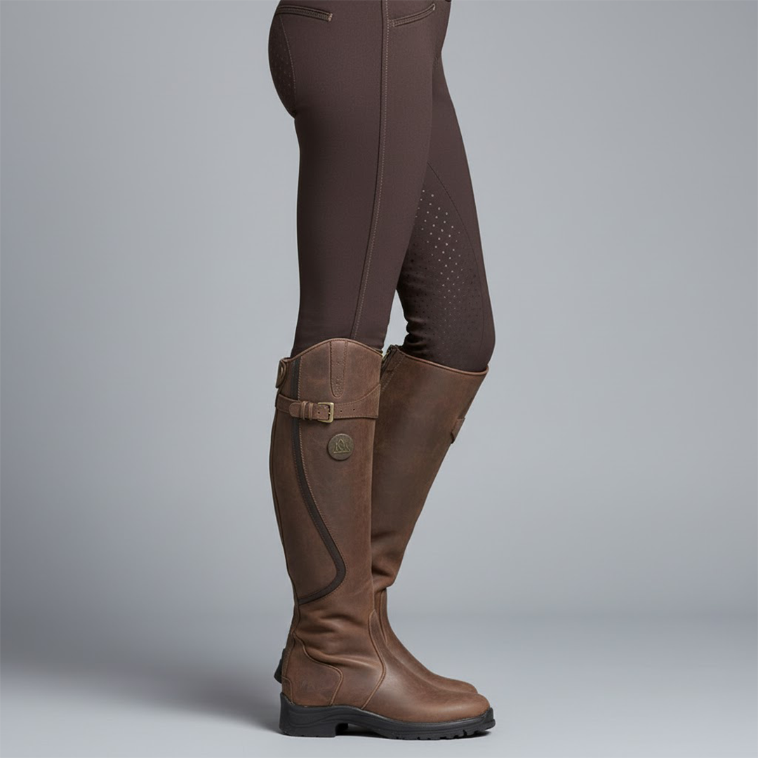 Henriette - Bottes Équitation Cuir Outdoor