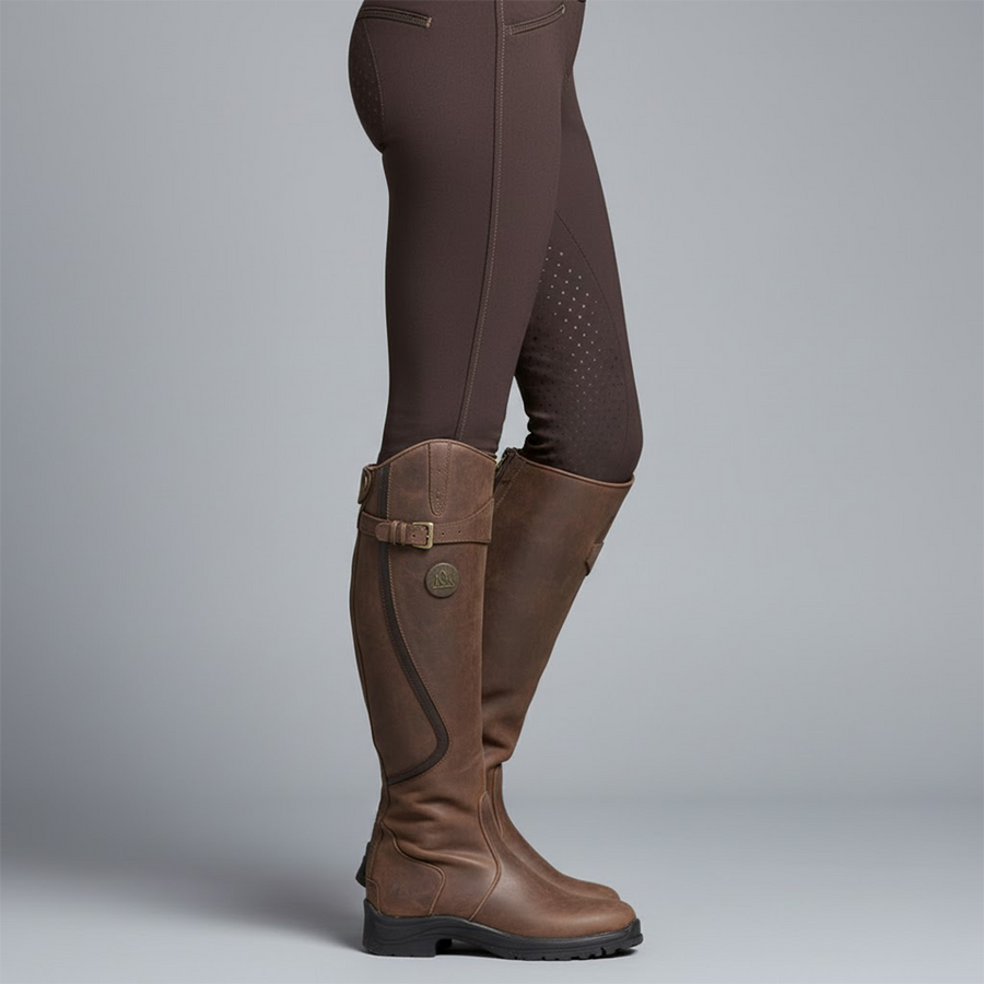 Henriette - Bottes Équitation Cuir Outdoor