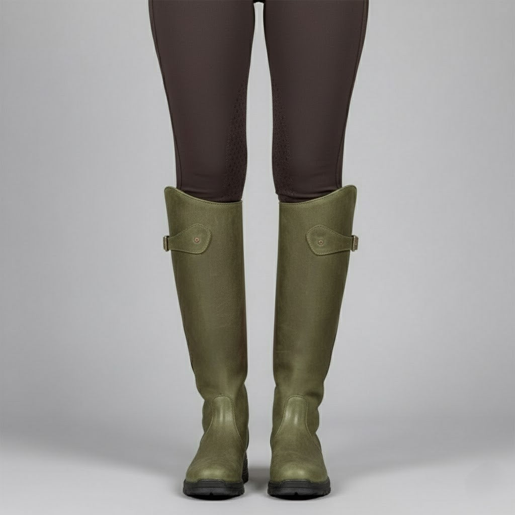 Henriette - Bottes Équitation Cuir Outdoor