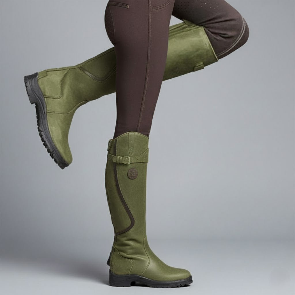 Henriette - Bottes Équitation Cuir Outdoor