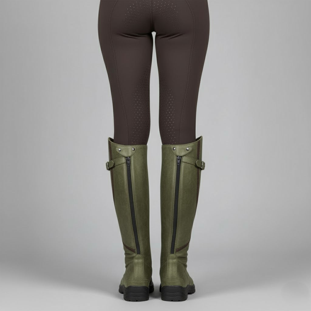 Henriette - Bottes Équitation Cuir Outdoor