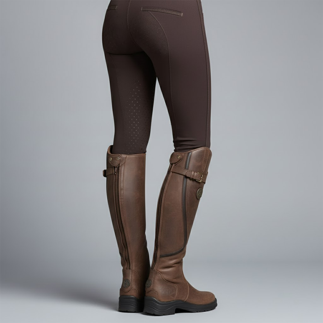 Henriette - Bottes Équitation Cuir Outdoor