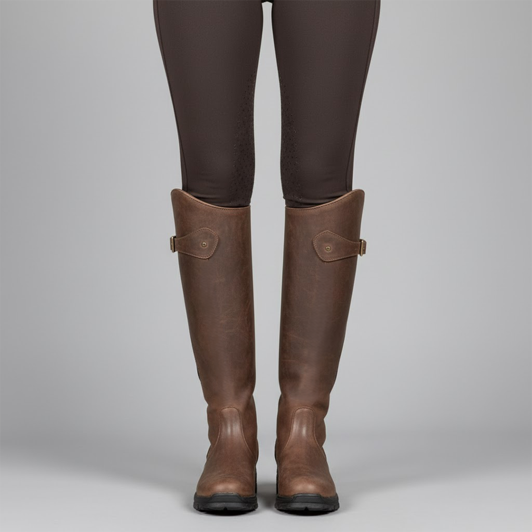 Henriette - Bottes Équitation Cuir Outdoor