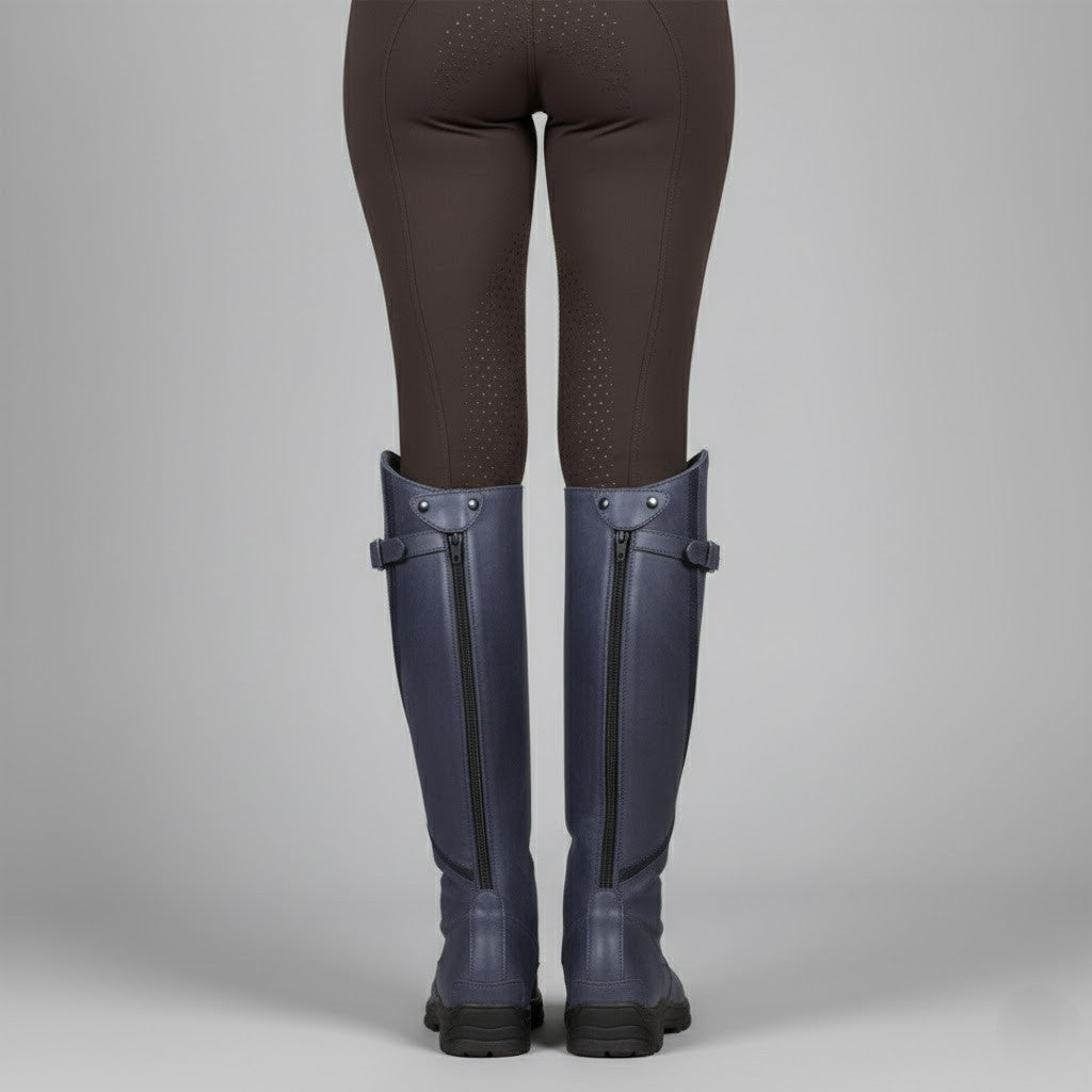 Henriette - Bottes Équitation Cuir Outdoor