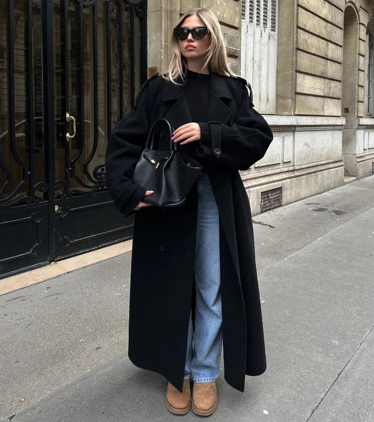 Hermine - Manteau Long Oversize