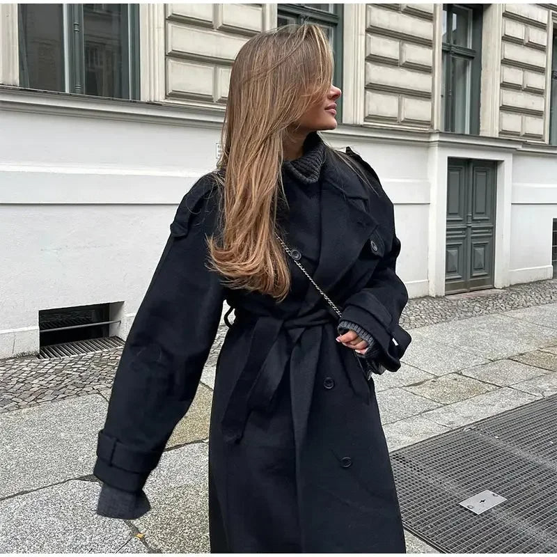 Hermine - Manteau Long Oversize