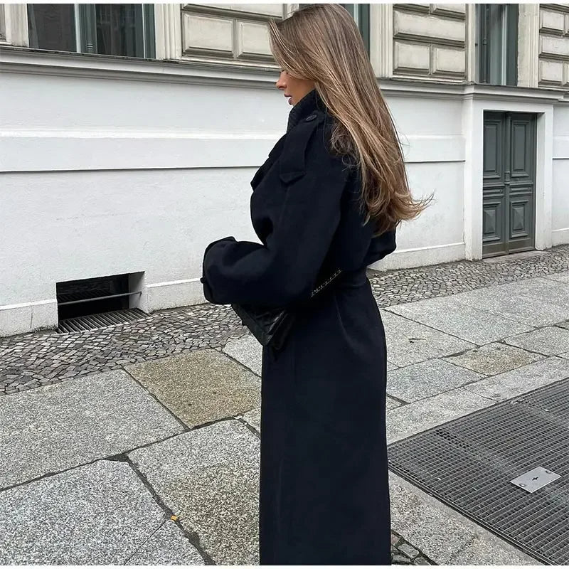 Hermine - Manteau Long Oversize
