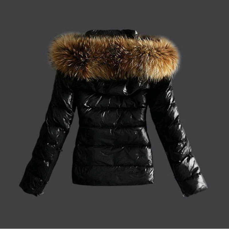 Isaure - Veste Hiver Col Fourrure