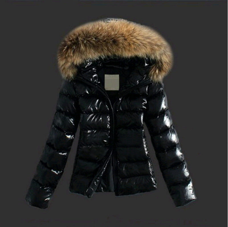 Isaure - Veste Hiver Col Fourrure