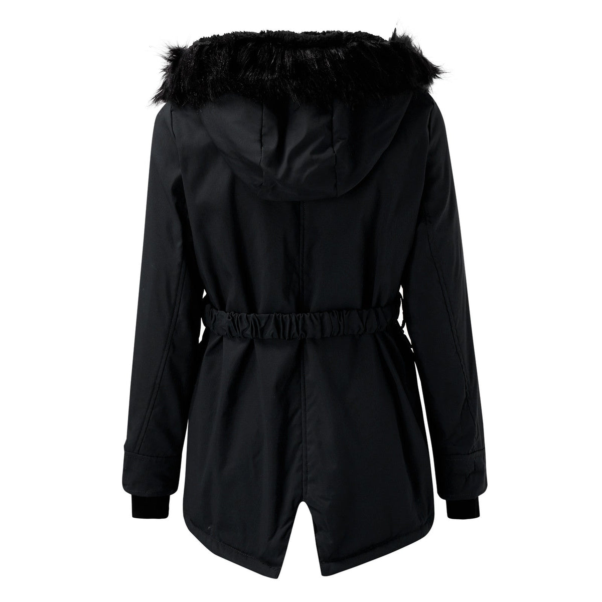 Ismérie - Parka Capuche Fausse Fourrure