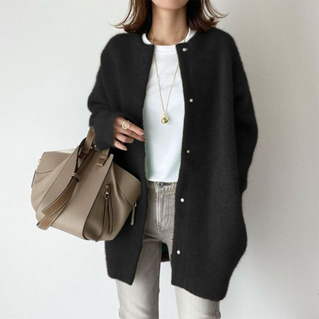 Joséphine - Cardigan Cachemire Col Ouvert