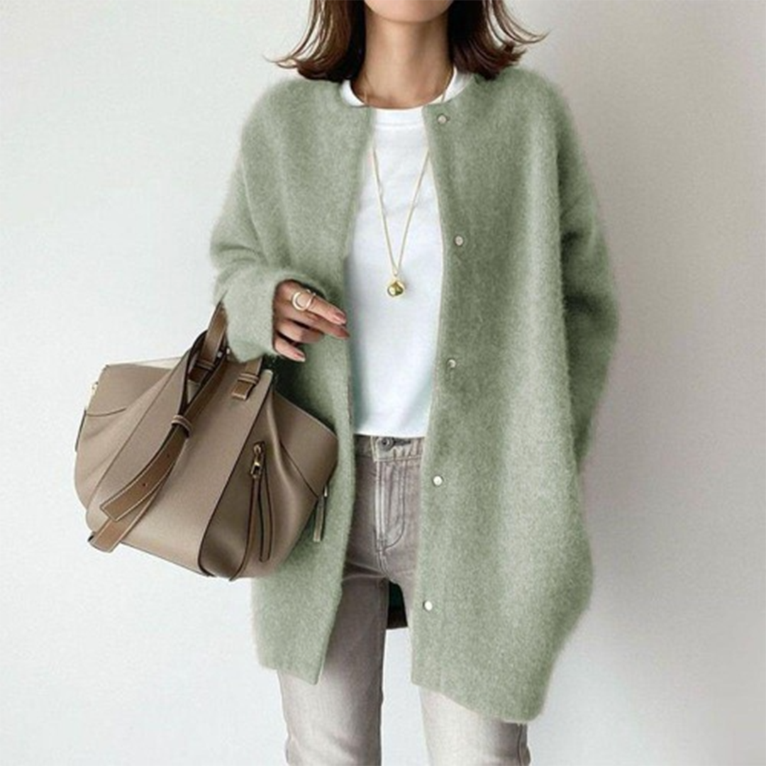 Joséphine - Cardigan Cachemire Col Ouvert