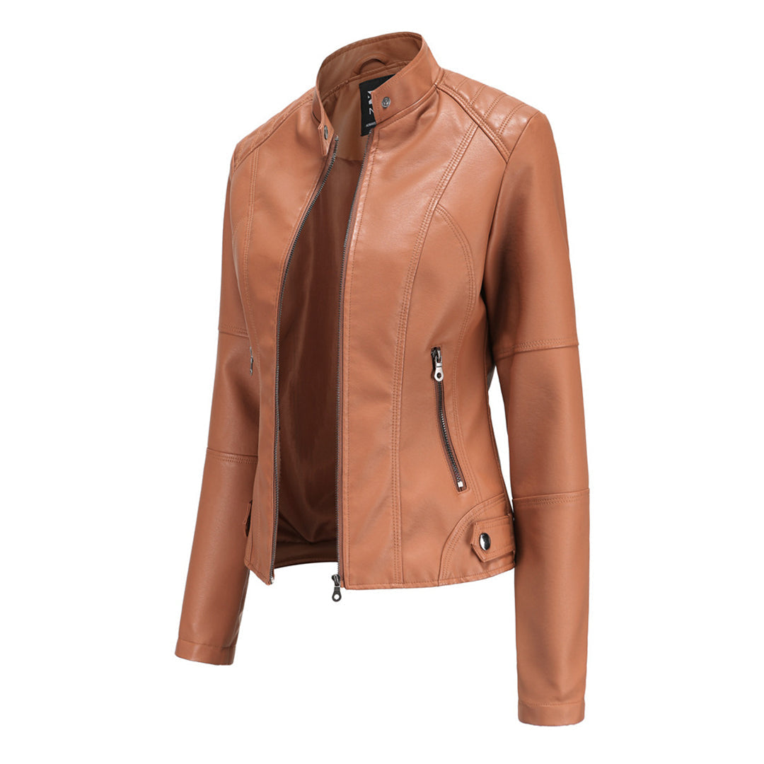 Lise - Blouson Moto Cuir