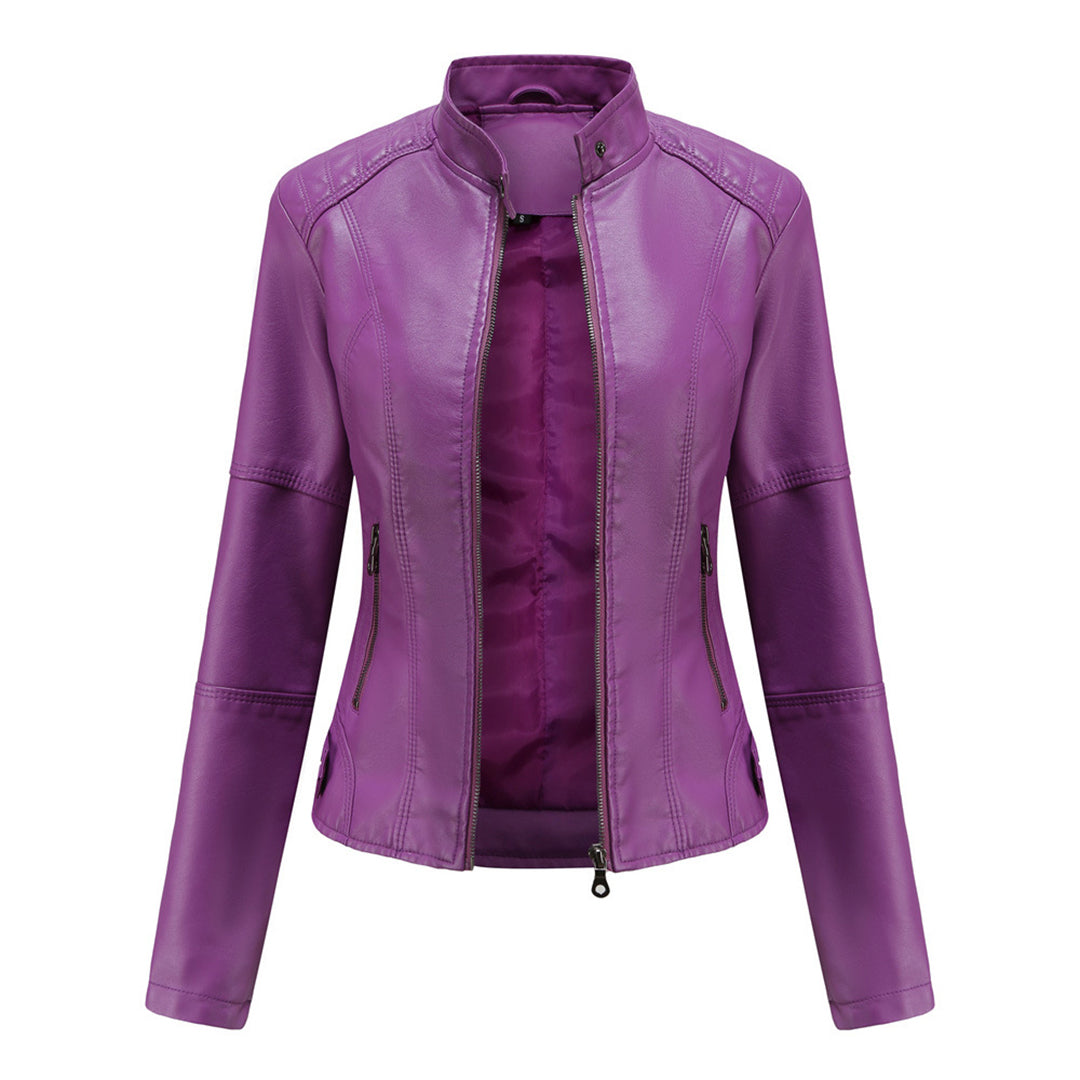 Lise - Blouson Moto Cuir